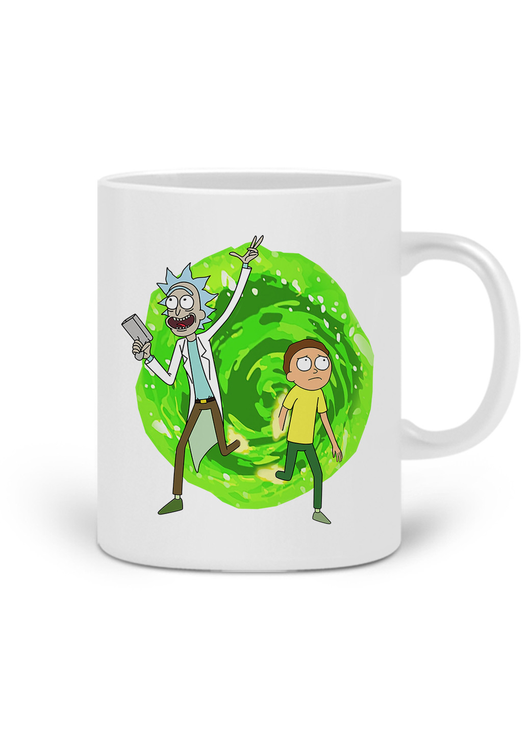 Кружка Рік і Морті (Rick and Morty) 330 мл горнятко керамічне (20259-1240) MobiPrint (219778072)