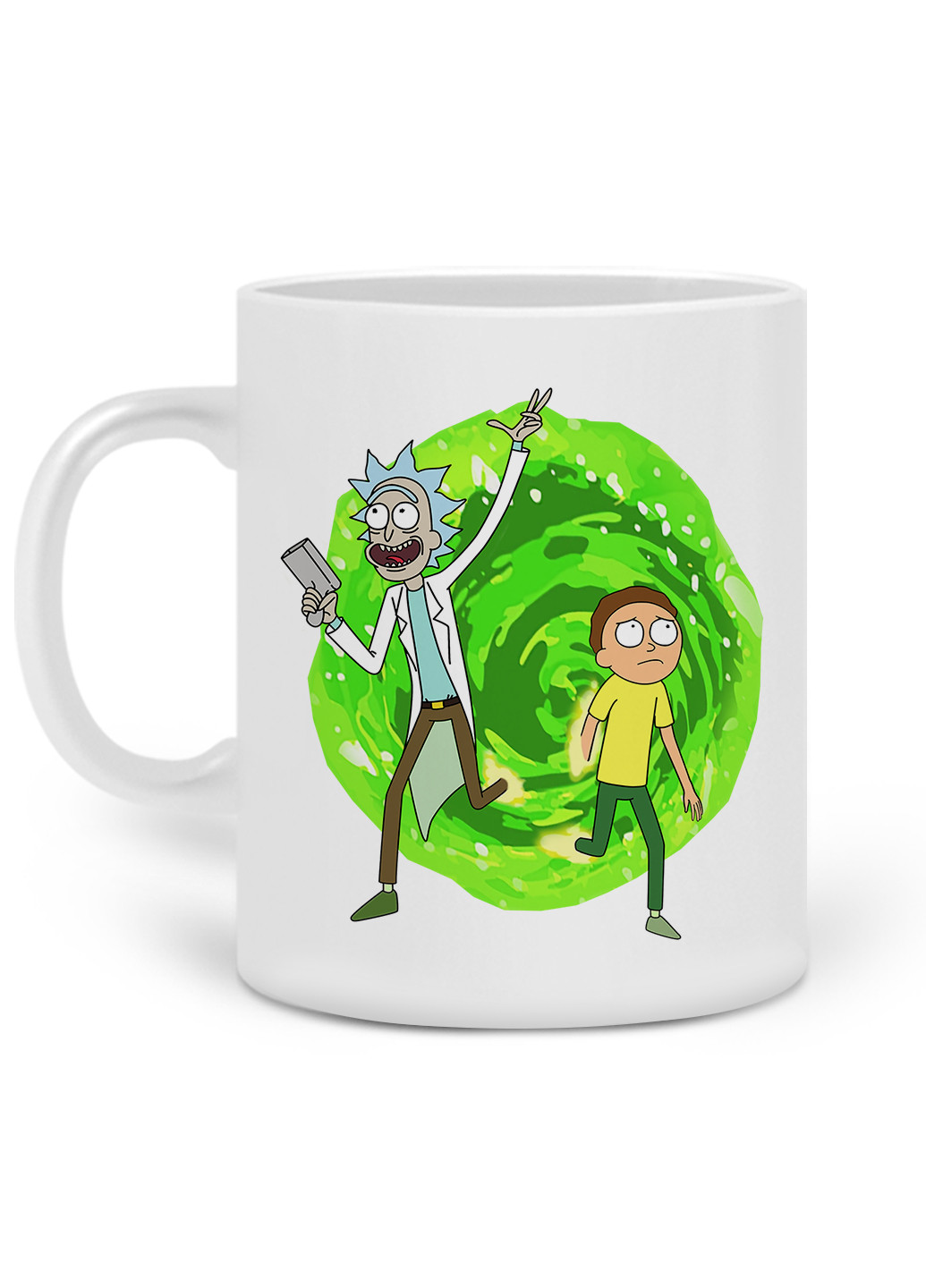 Кружка Рік і Морті (Rick and Morty) 330 мл горнятко керамічне (20259-1240) MobiPrint (219778072)
