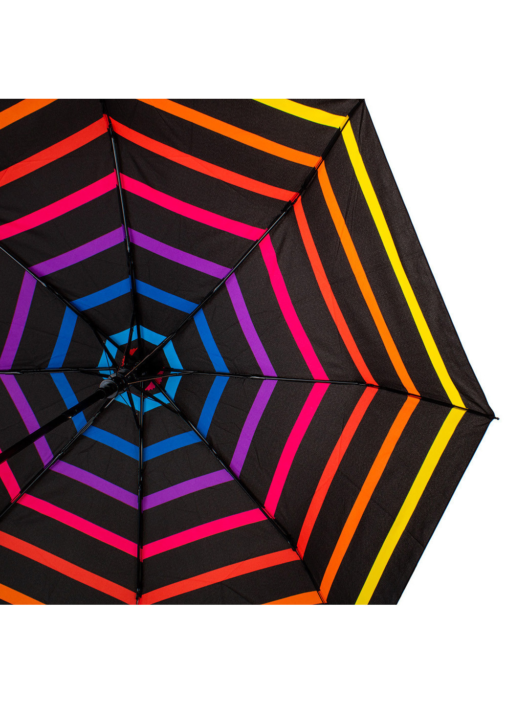 Жіночий складаний парасолька напівавтомат 97 см Happy Rain (194321342)