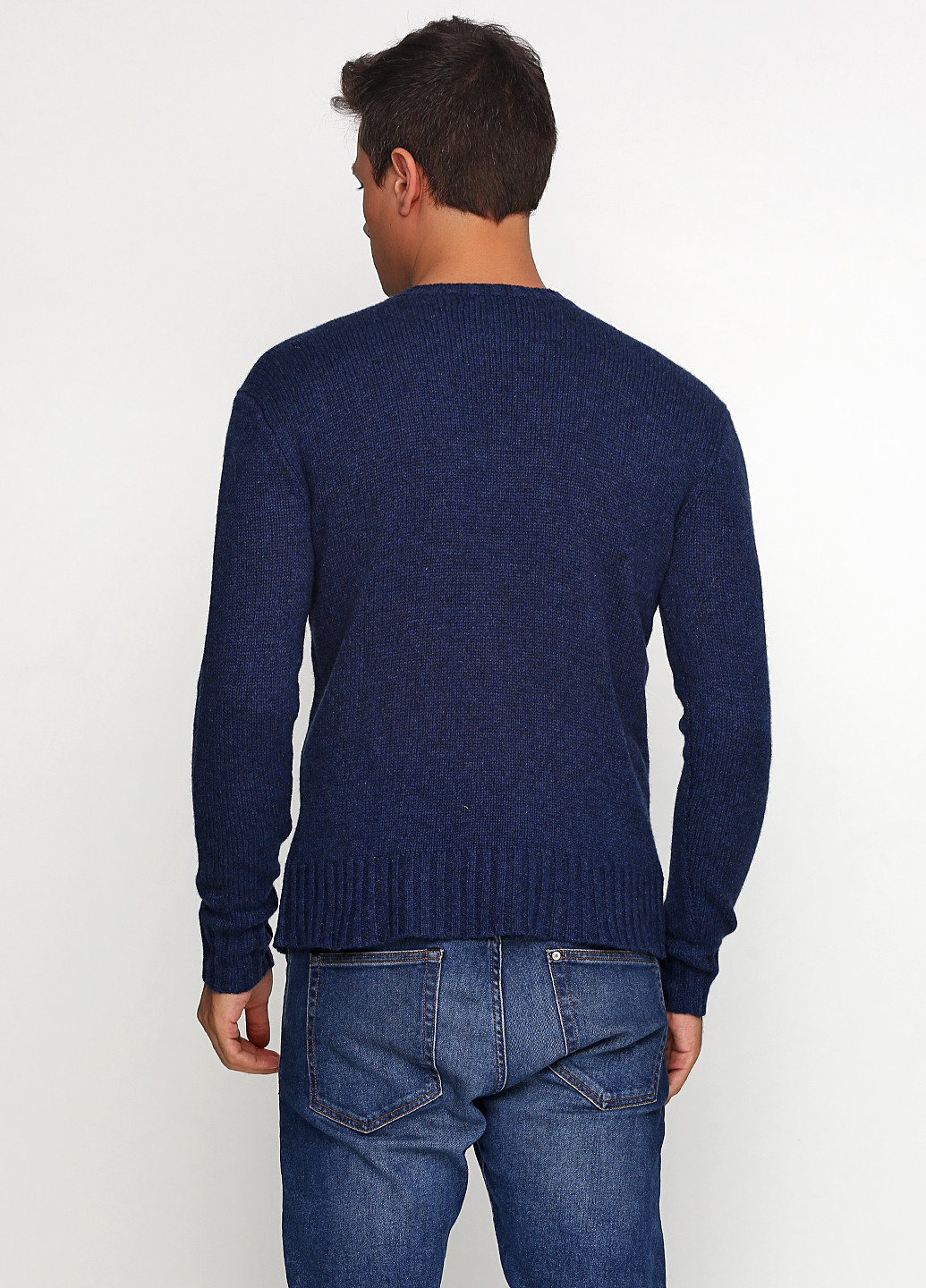 Темно-синий демисезонный свитер джемпер Ralph Lauren