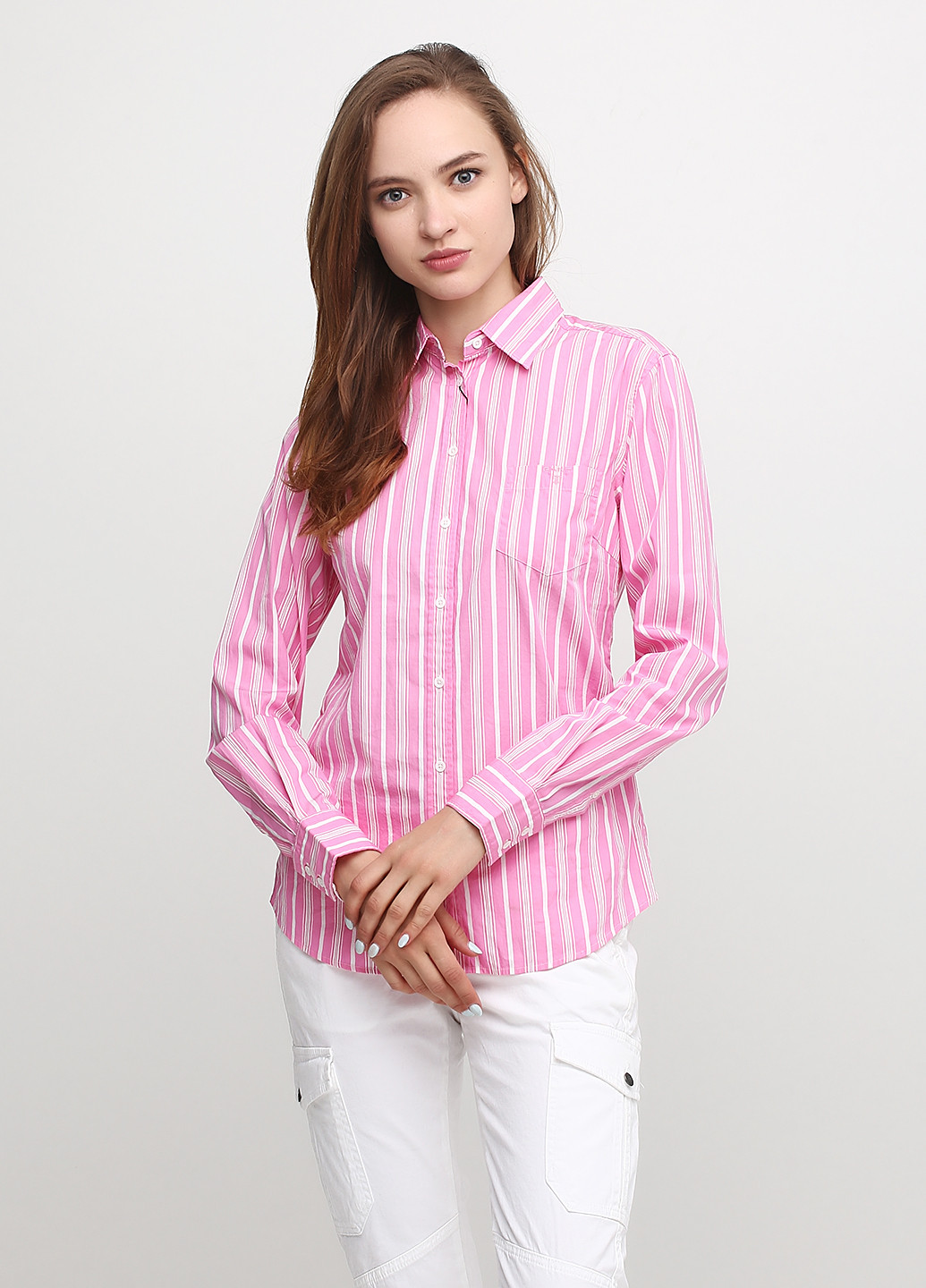 Розовая демисезонная блуза Gant