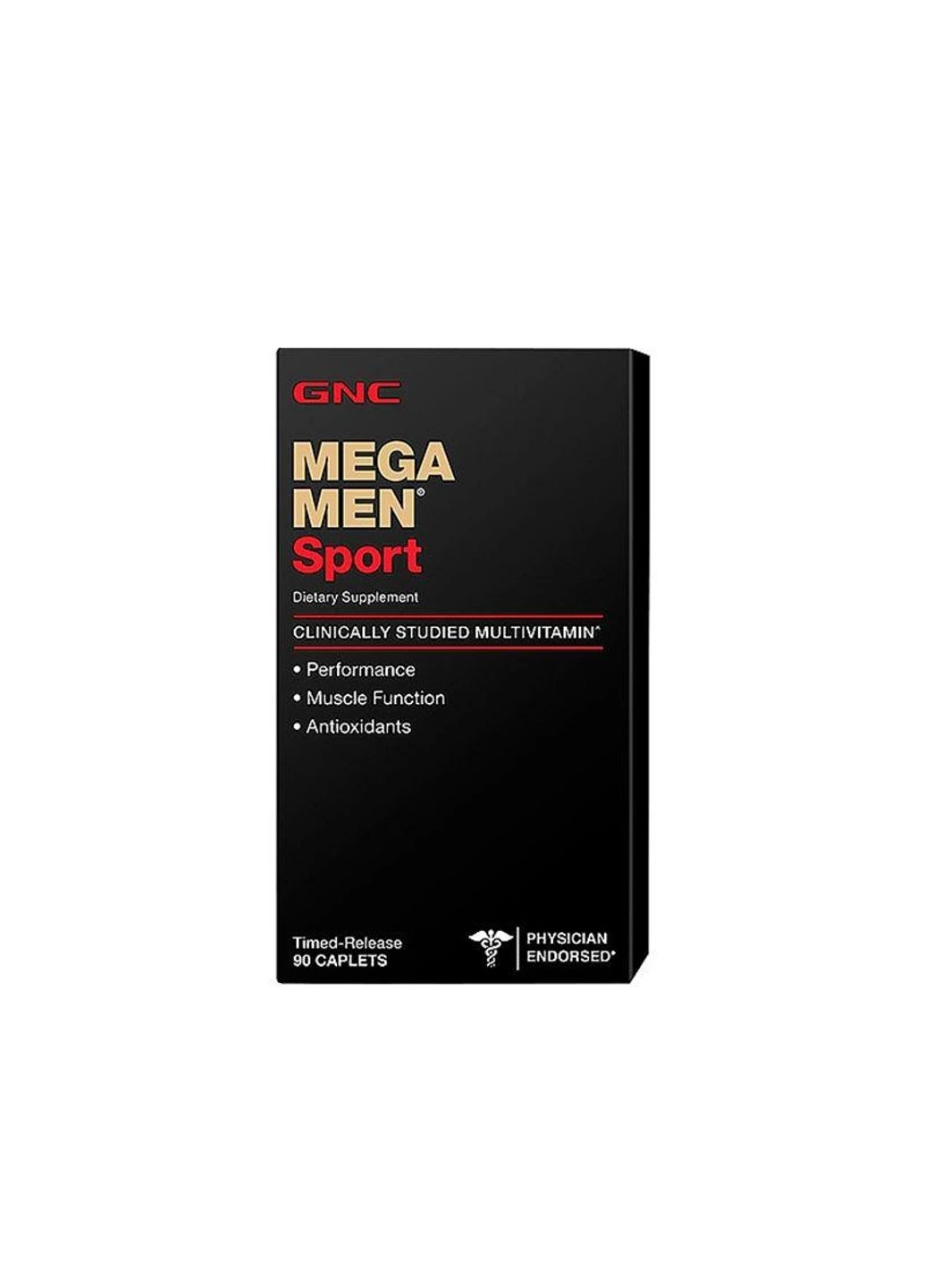 Вітаміни для чоловіків Mega Men Sport (90 таб) мега мен спорт GNC (255409581)