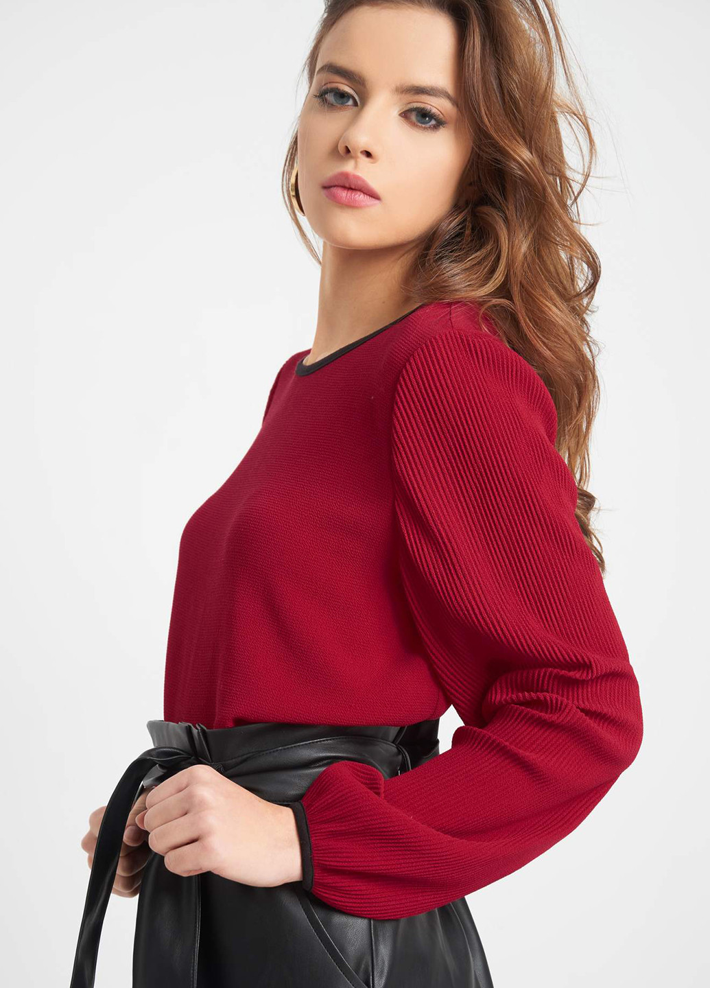 Красная демисезонная блуза Orsay