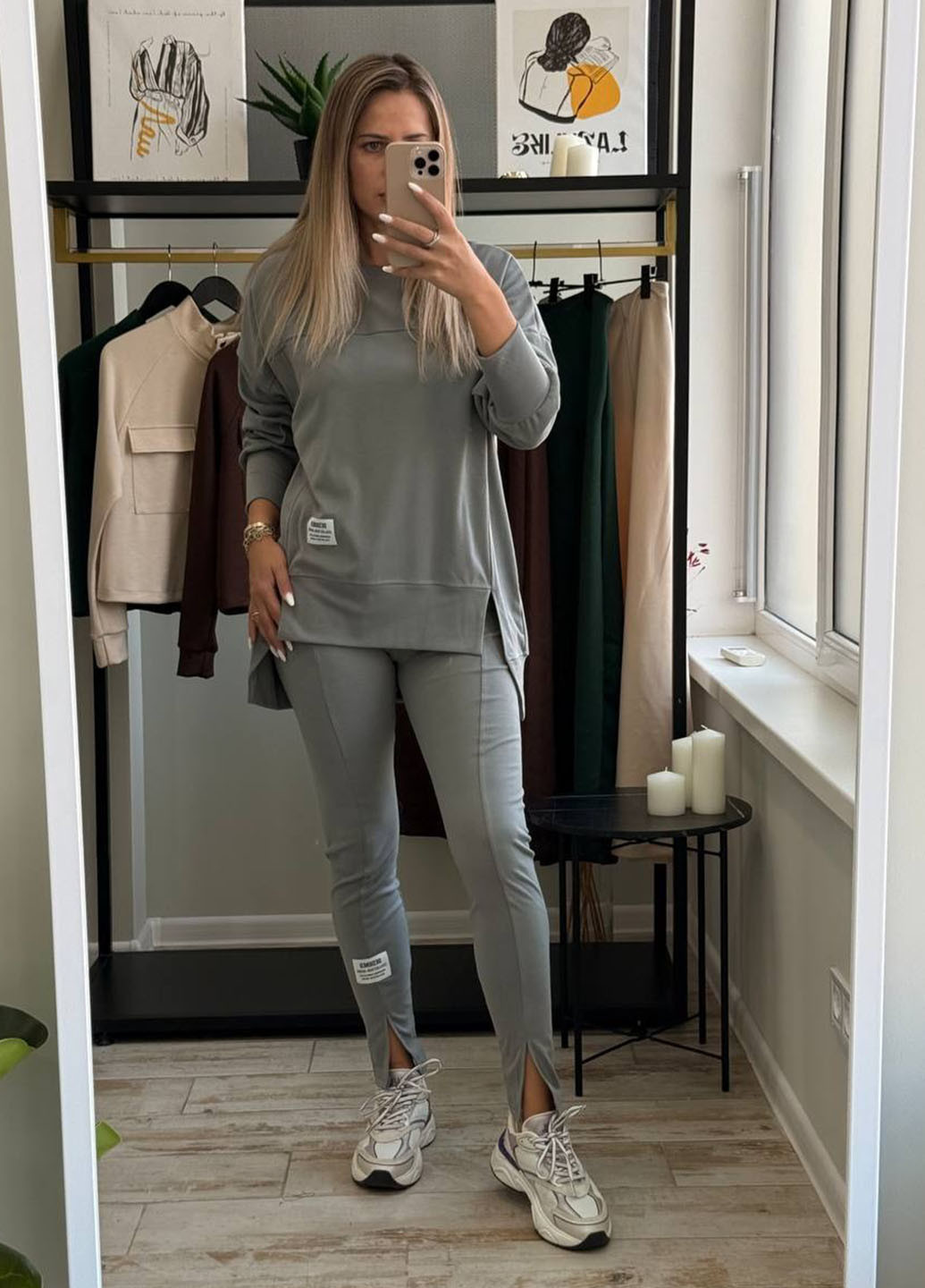 Костюм (свитшот, леггинсы) No Brand (362120965)