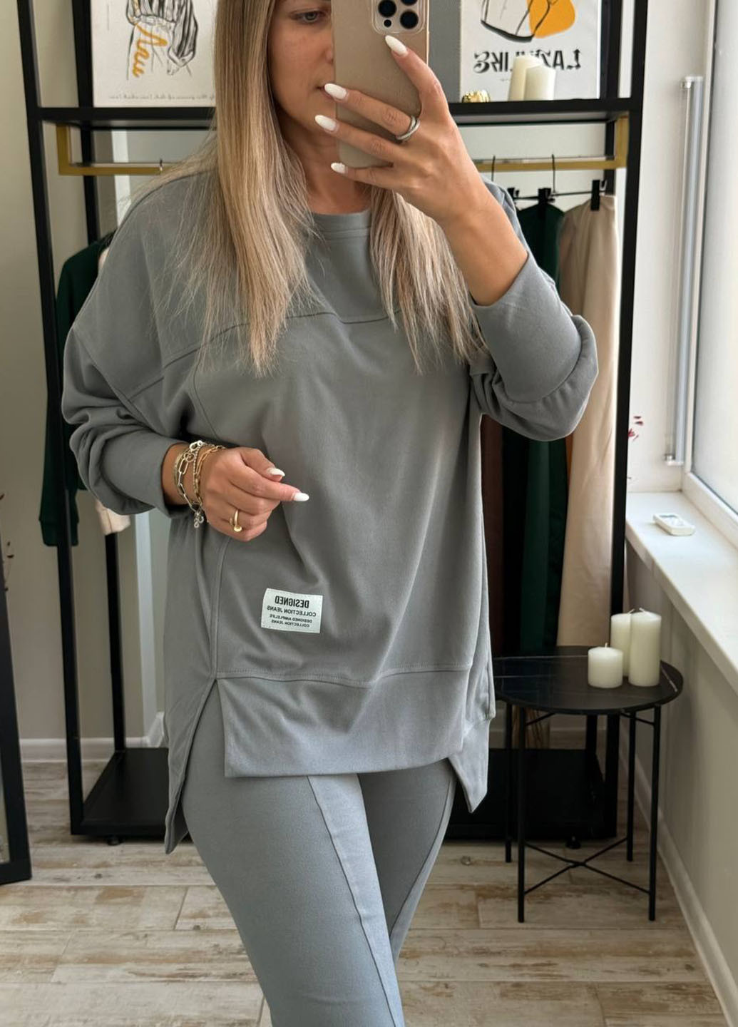 Костюм (свитшот, леггинсы) No Brand (362120965)