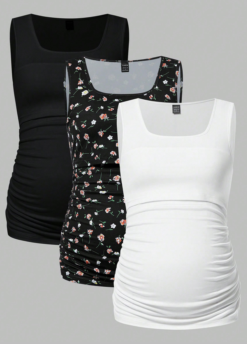 Майка для беременных (3 шт.) SHEIN — 342965312