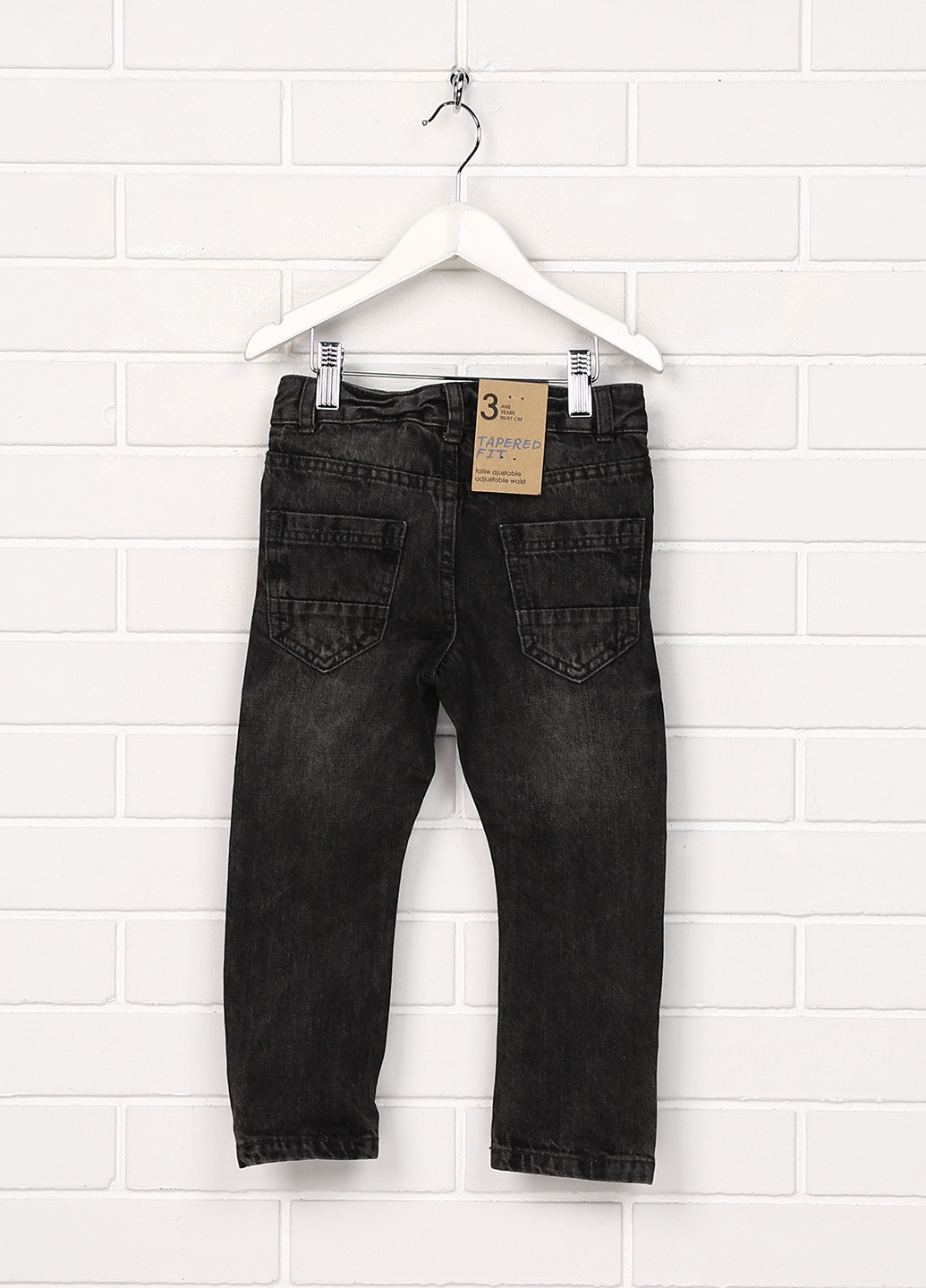 Серые демисезонные джинсы Kiabi