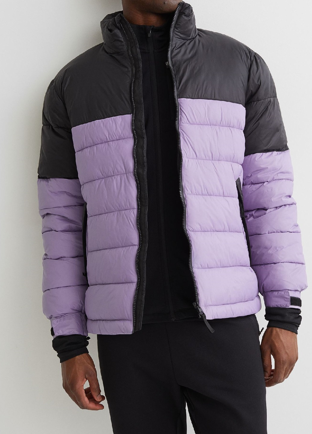 Світло-фіолетова демісезонна куртка H&M