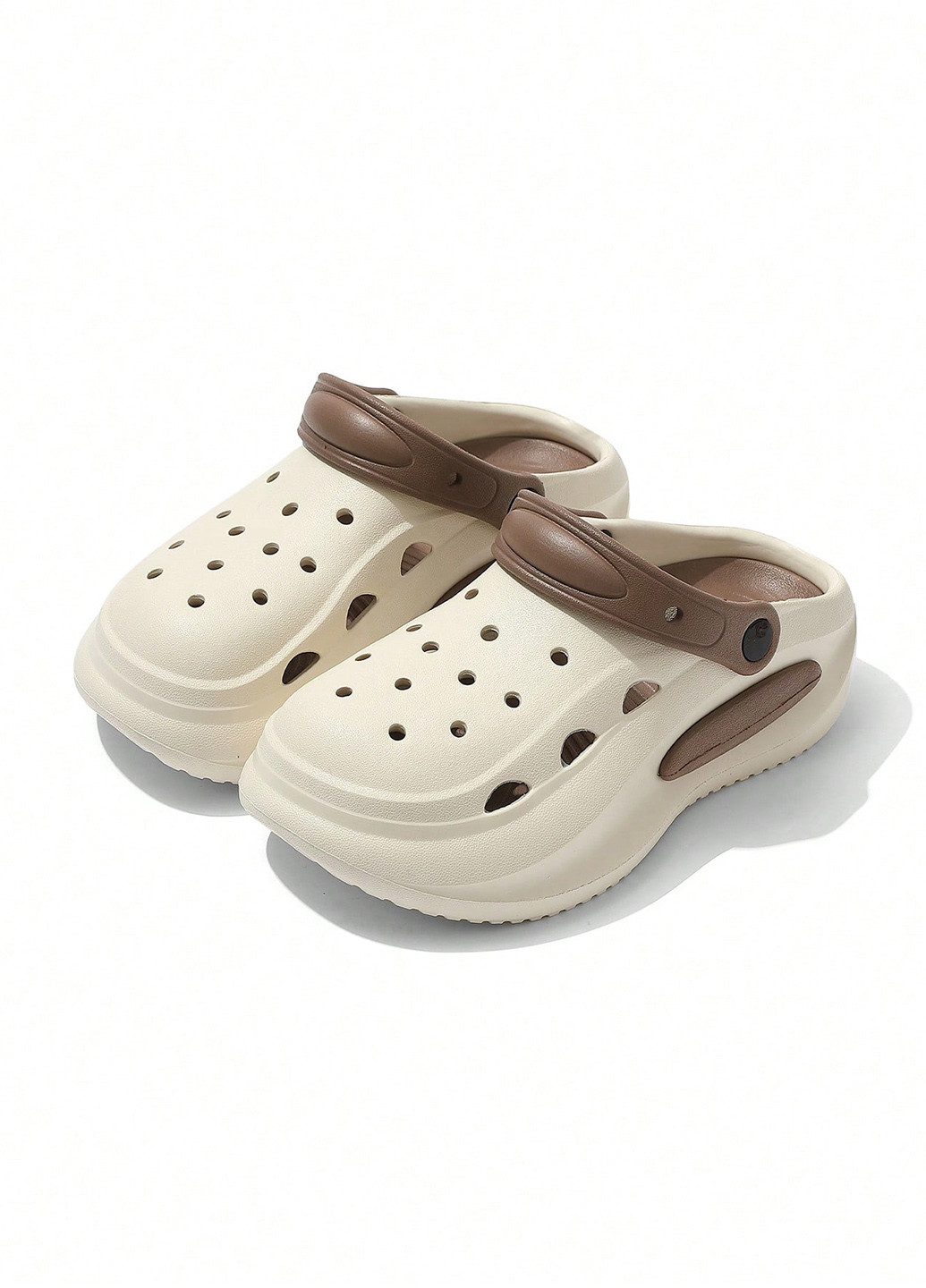 Бежевые сабо SHEIN