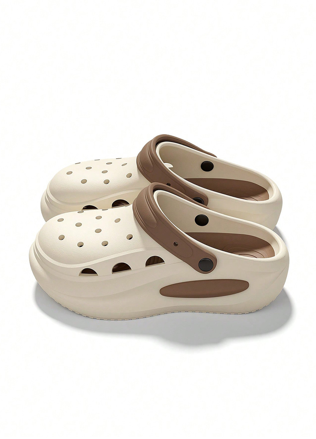 Бежевые сабо SHEIN