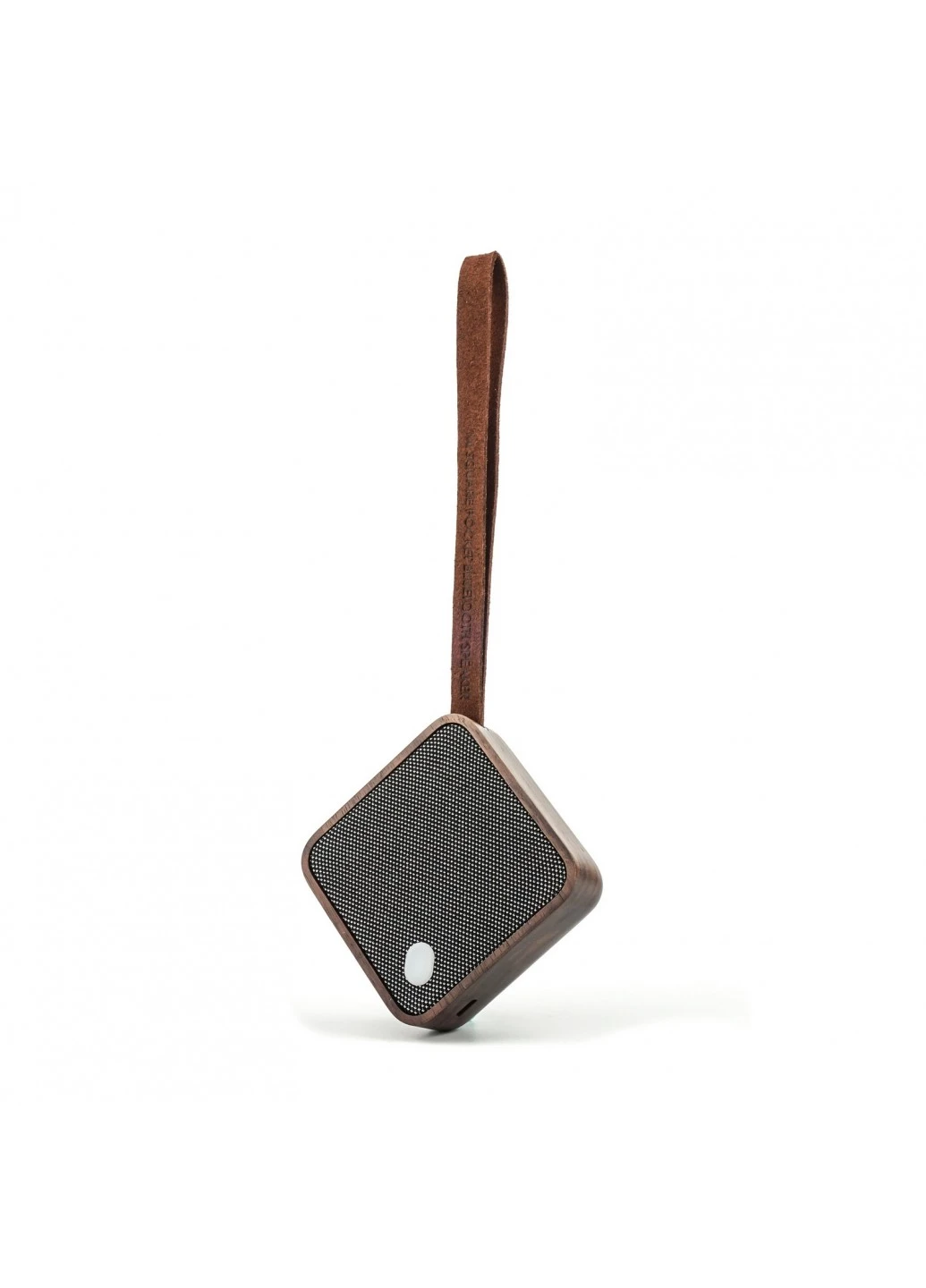 Блутуз-колонка "MI SQUARE" 3 Ватта; дерево горіх Gingko G005WT (219327769)
