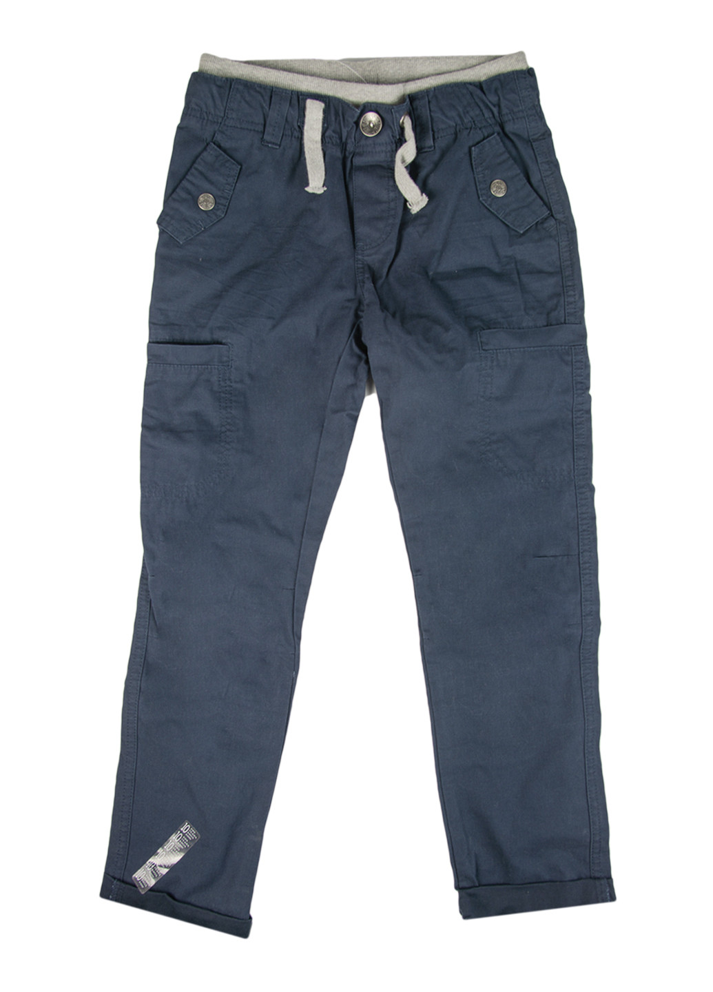 Синие кэжуал демисезонные брюки со средней талией YCC