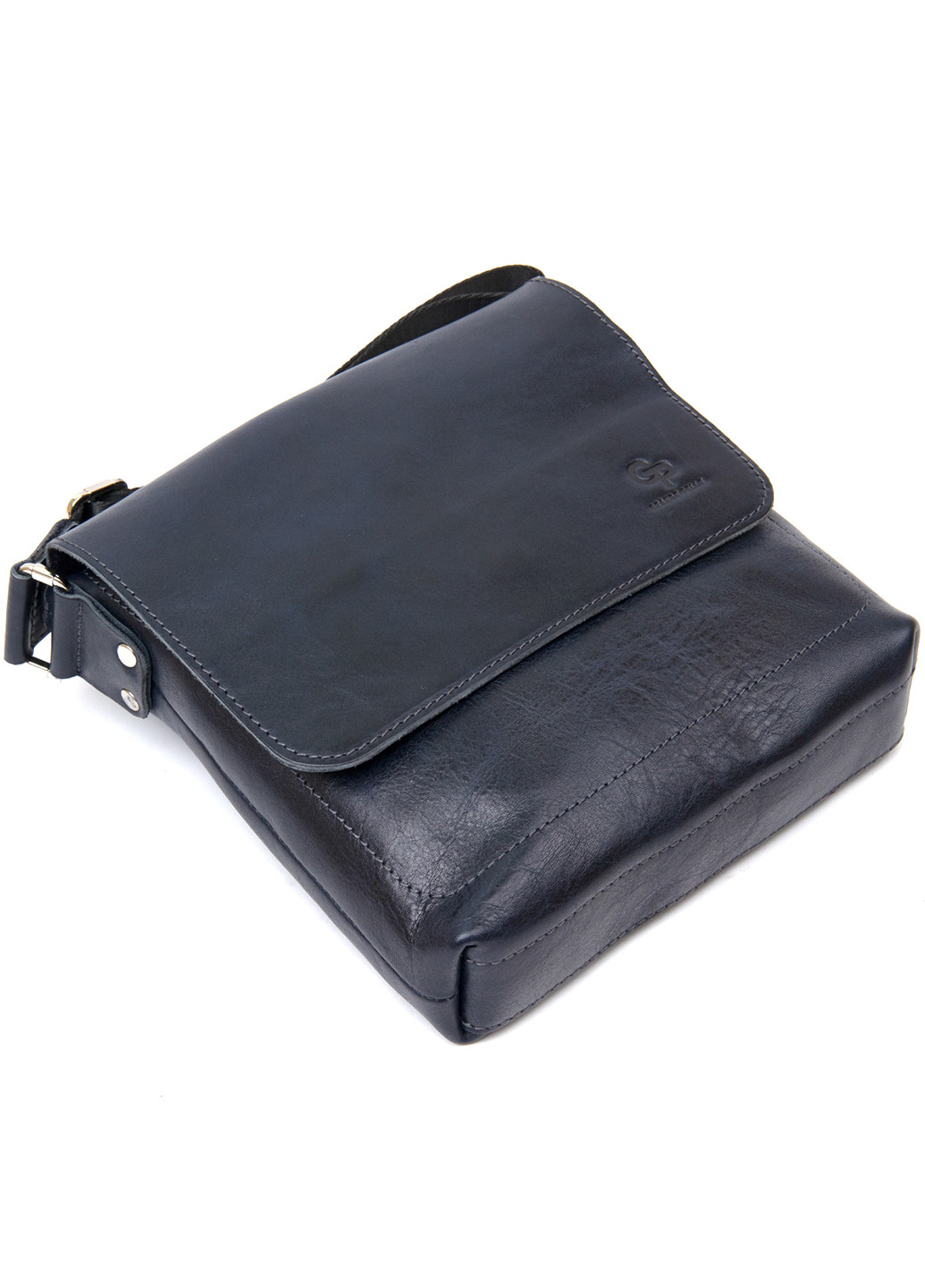 Мужская кожаная сумка 24х24х6 см Grande Pelle (252134110)