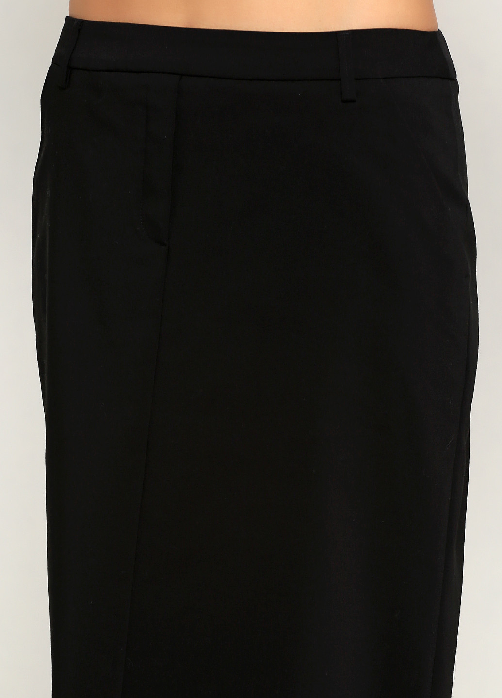 Чорний демісезонний комплект (блуза, спідниця) BRANDTEX COPENHAGEN