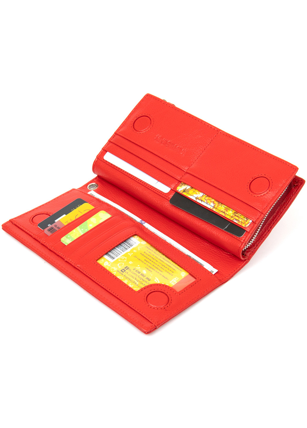 Жіночий шкіряний гаманець 10х19х3 см st leather (252130180)