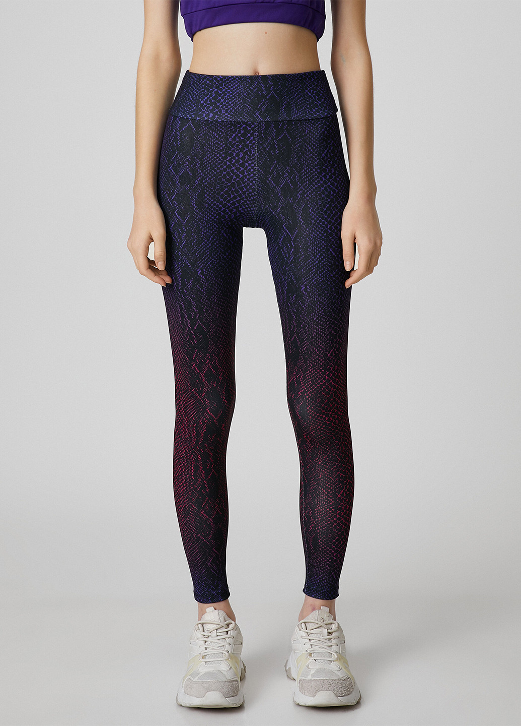 Темно-синие демисезонные леггинсы KOTON