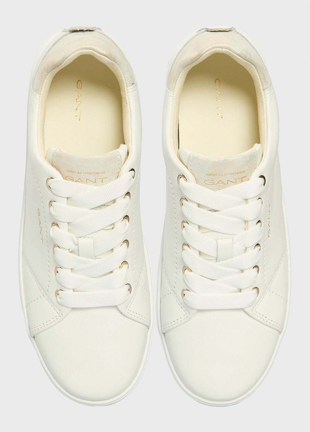 Белые кеды Gant