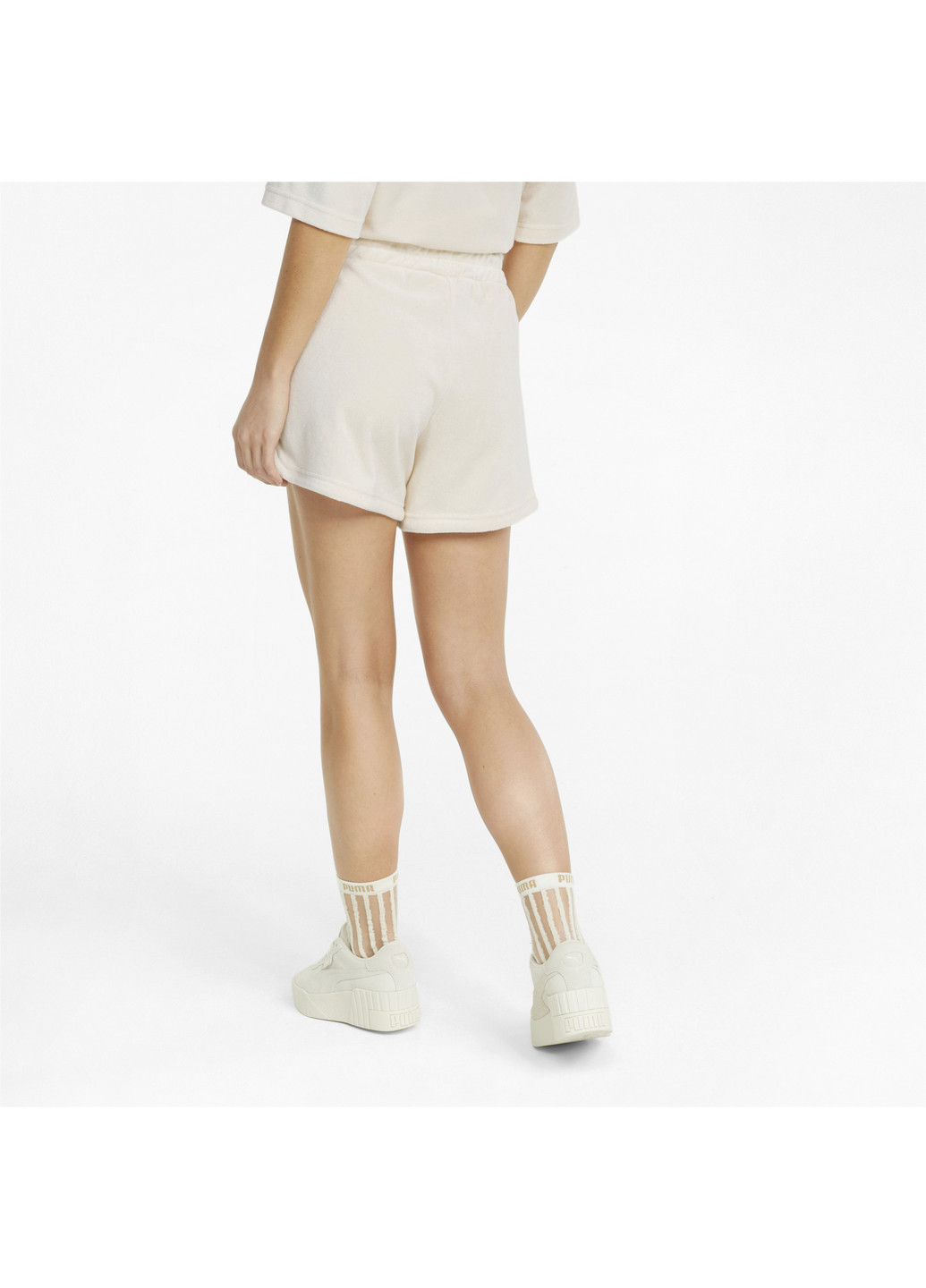 Комбинированные демисезонные шорты classics towelling shorts women Puma