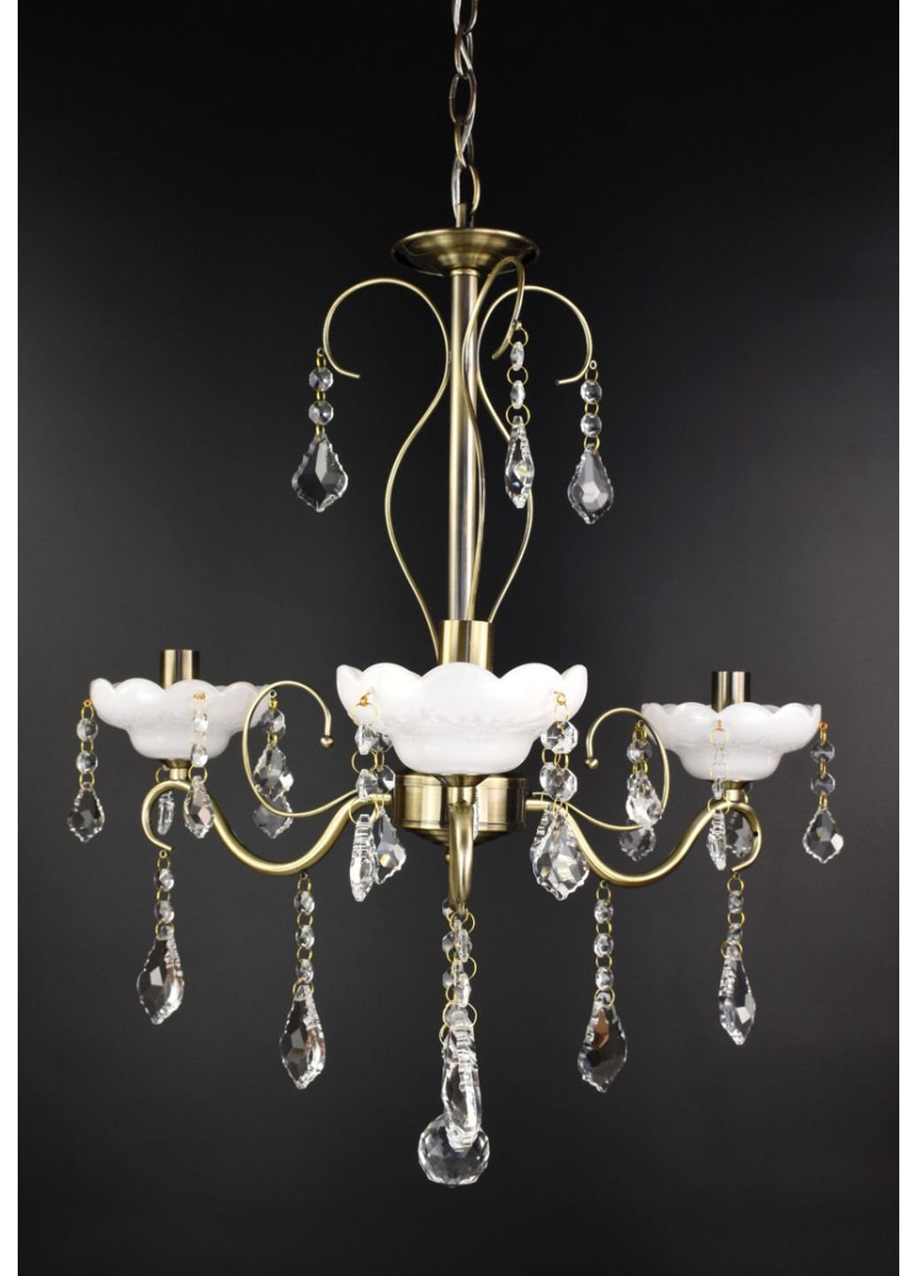 Люстра свічка 6028/3 Бронза 60х50х50 див. Sunnysky (253629255)