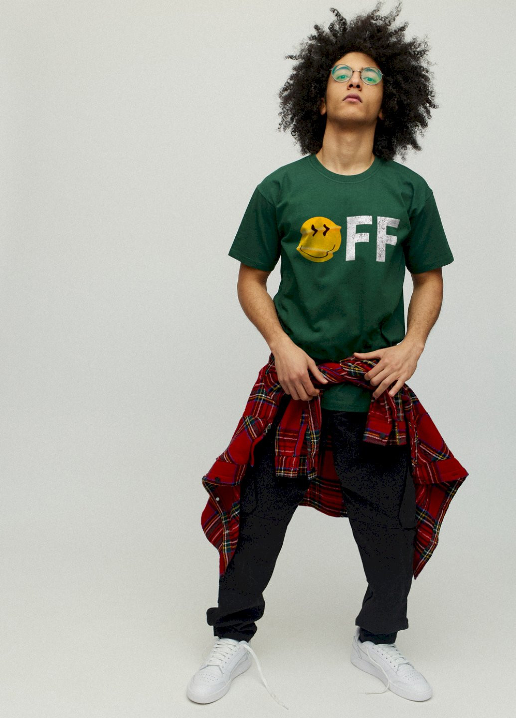 Темно-зелена футболка чоловіча YAPPI