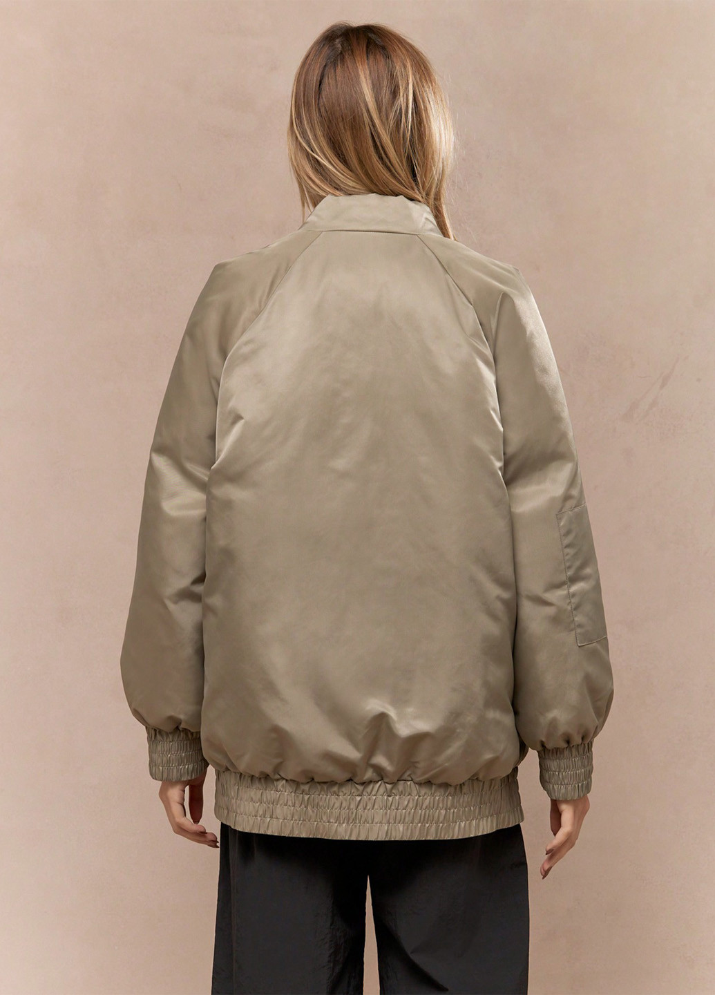 Бомбер SHEIN на молнии (341100441)