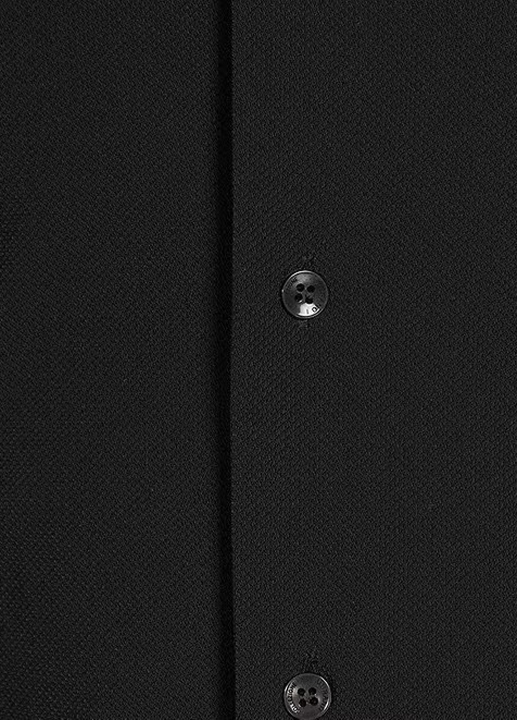 Черная кэжуал, классическая рубашка однотонная Murano