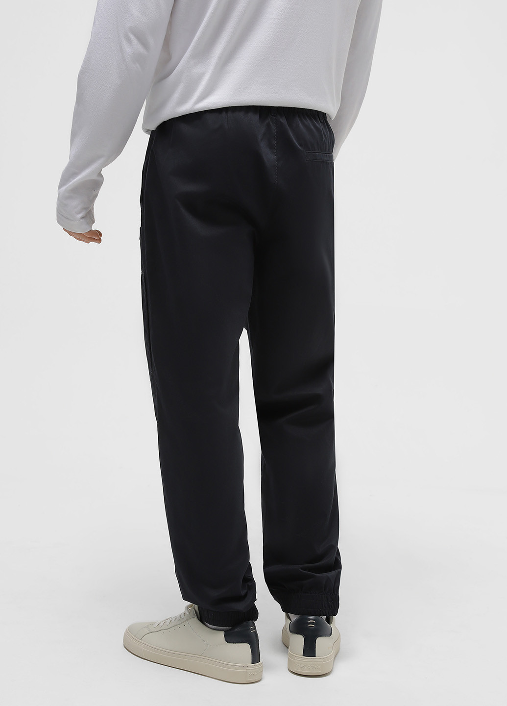 Темно-синие спортивные демисезонные джоггеры брюки Armani Exchange