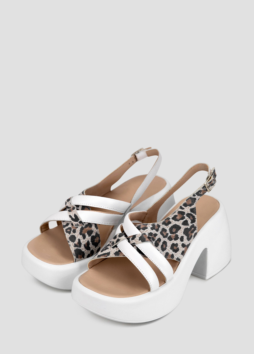 Белые босоножки Viscala с ремешком с белой подошвой, плетение