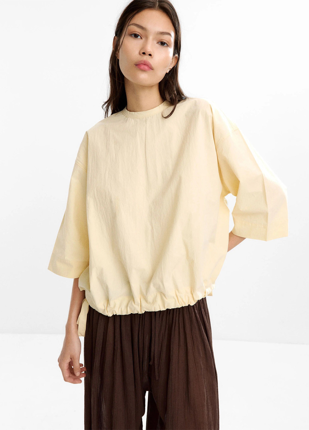 Молочная блуза Parfois