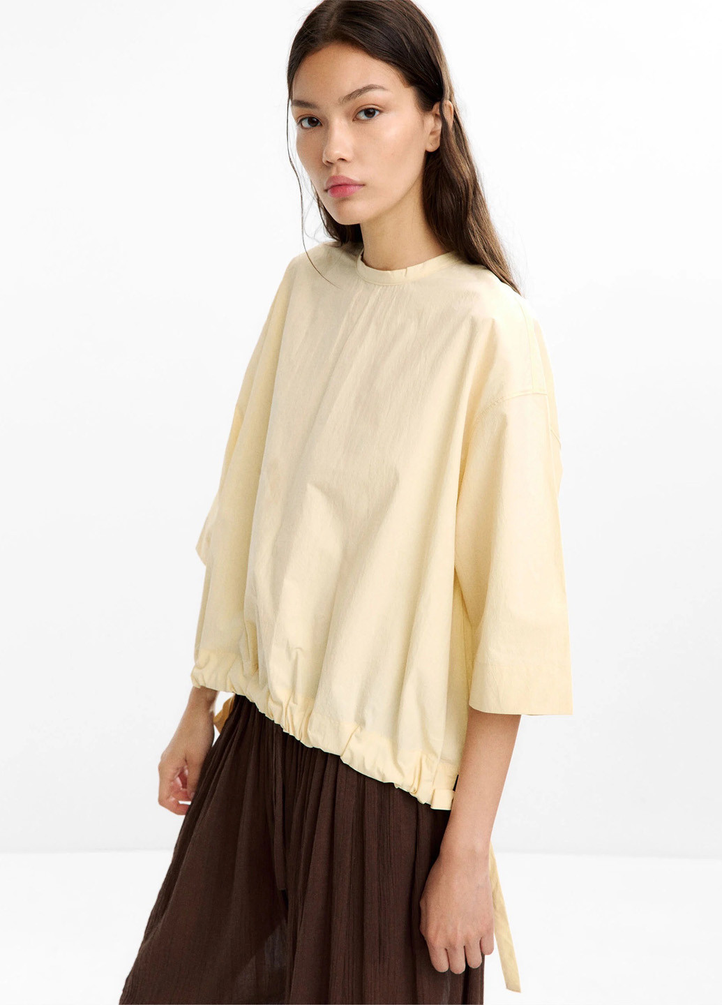 Молочная блуза Parfois