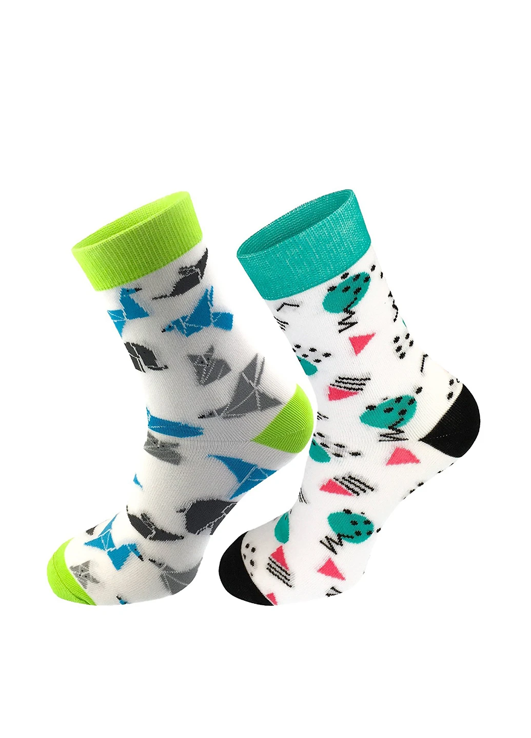 Комбіновані носки (3 пары) Mo-Ko-Ko Socks малюнки (25436348)