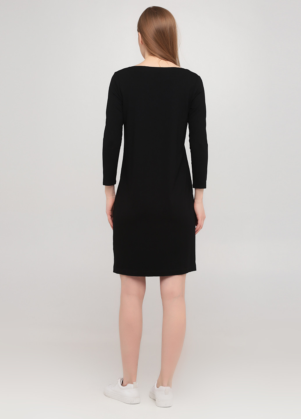 Чорна кежуал плаття, сукня Eileen Fisher однотонна