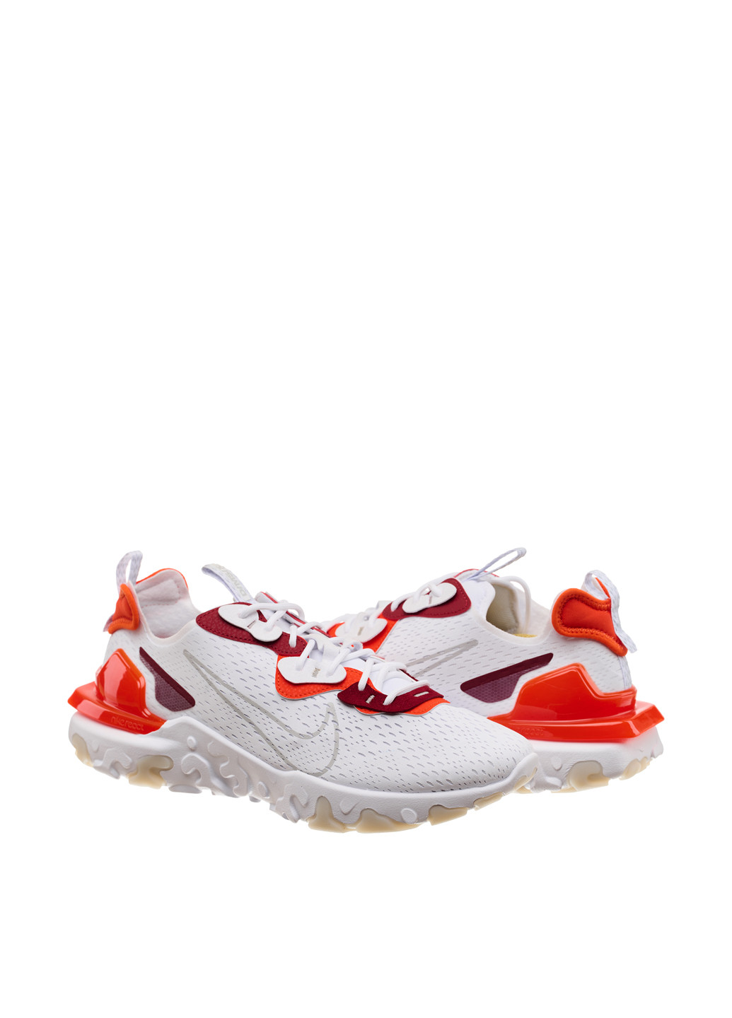 Белые демисезонные кроссовки dm2828-100 Nike REACT VISION 2
