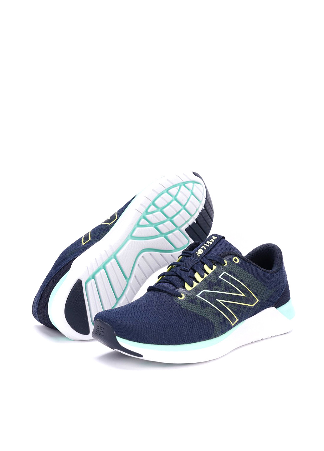 Синие всесезонные кроссовки New Balance 715