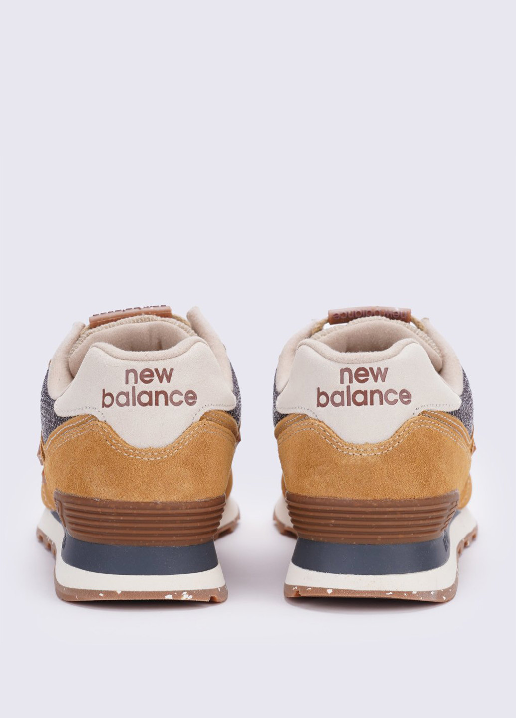 Коричневі всесезон кросівки New Balance 574