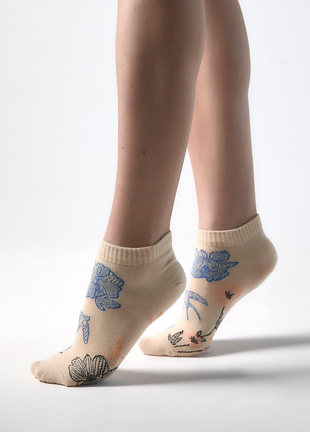 Бежеві шкарпетки Gepur малюнки (346046482)