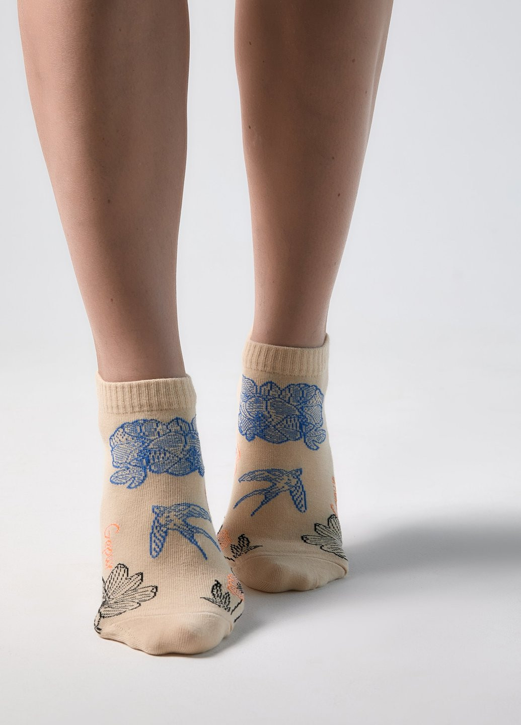 Бежеві шкарпетки Gepur малюнки (346046482)