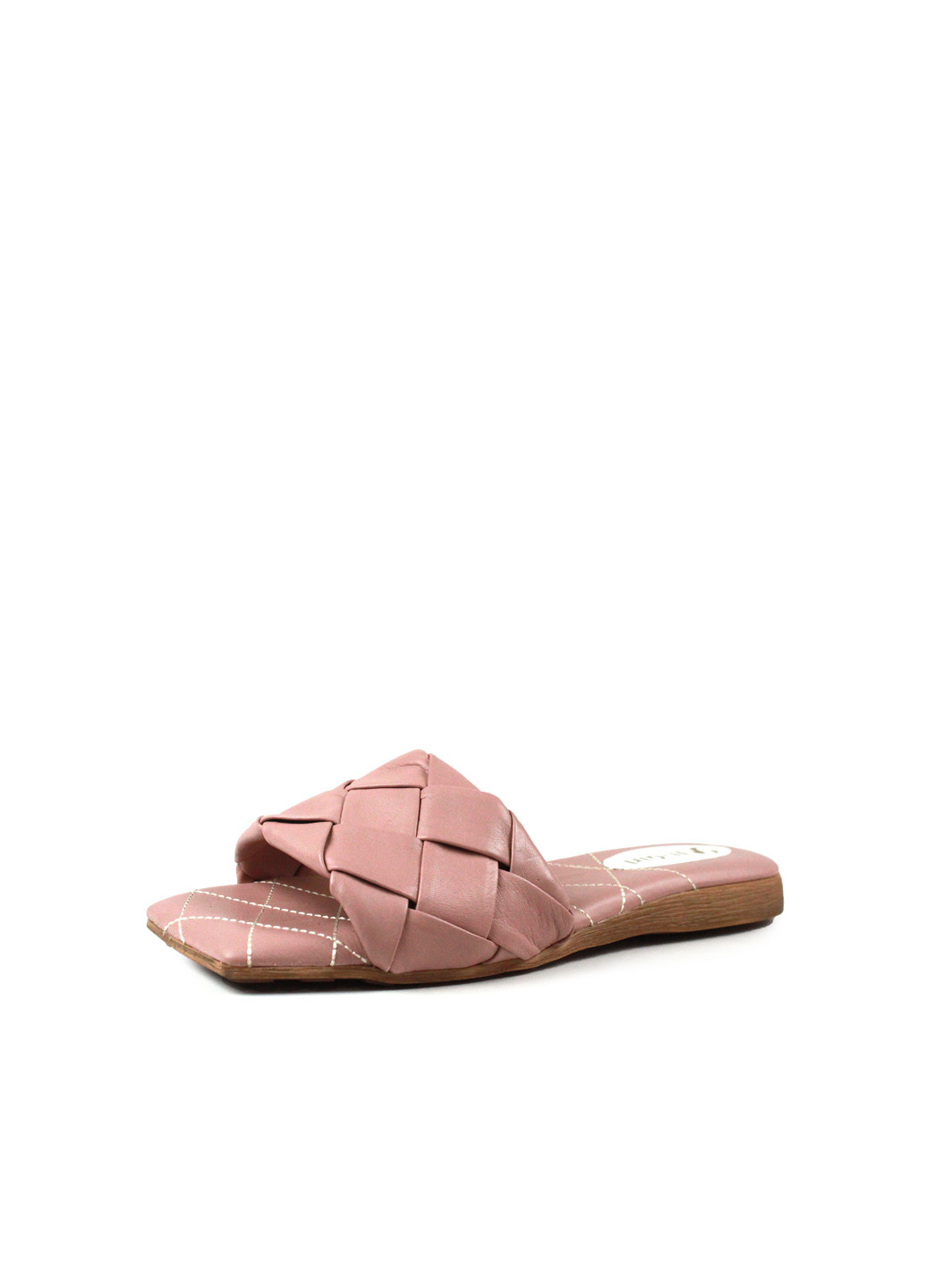 Пудровые шлепанцы Evromoda