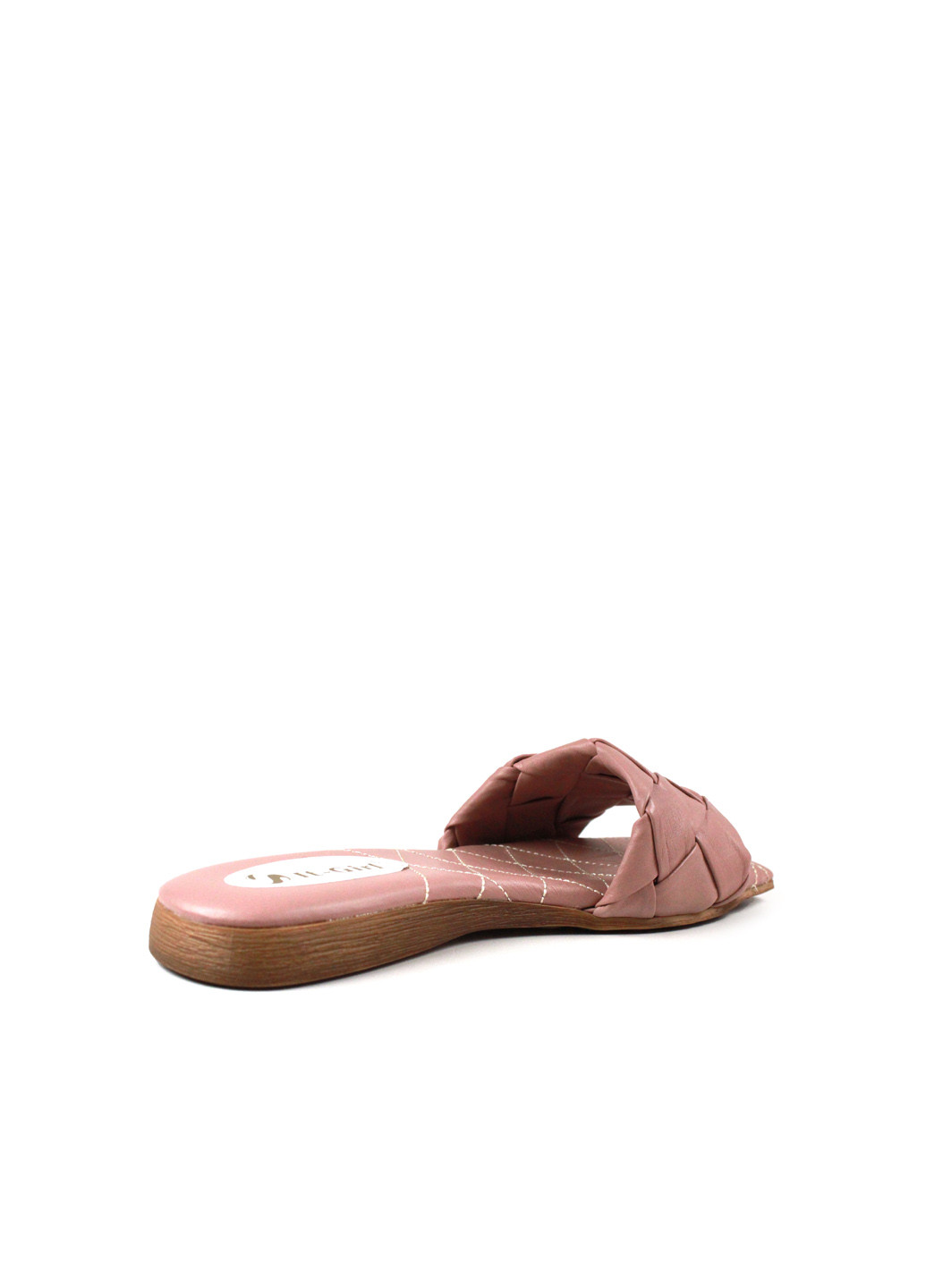 Пудровые шлепанцы Evromoda