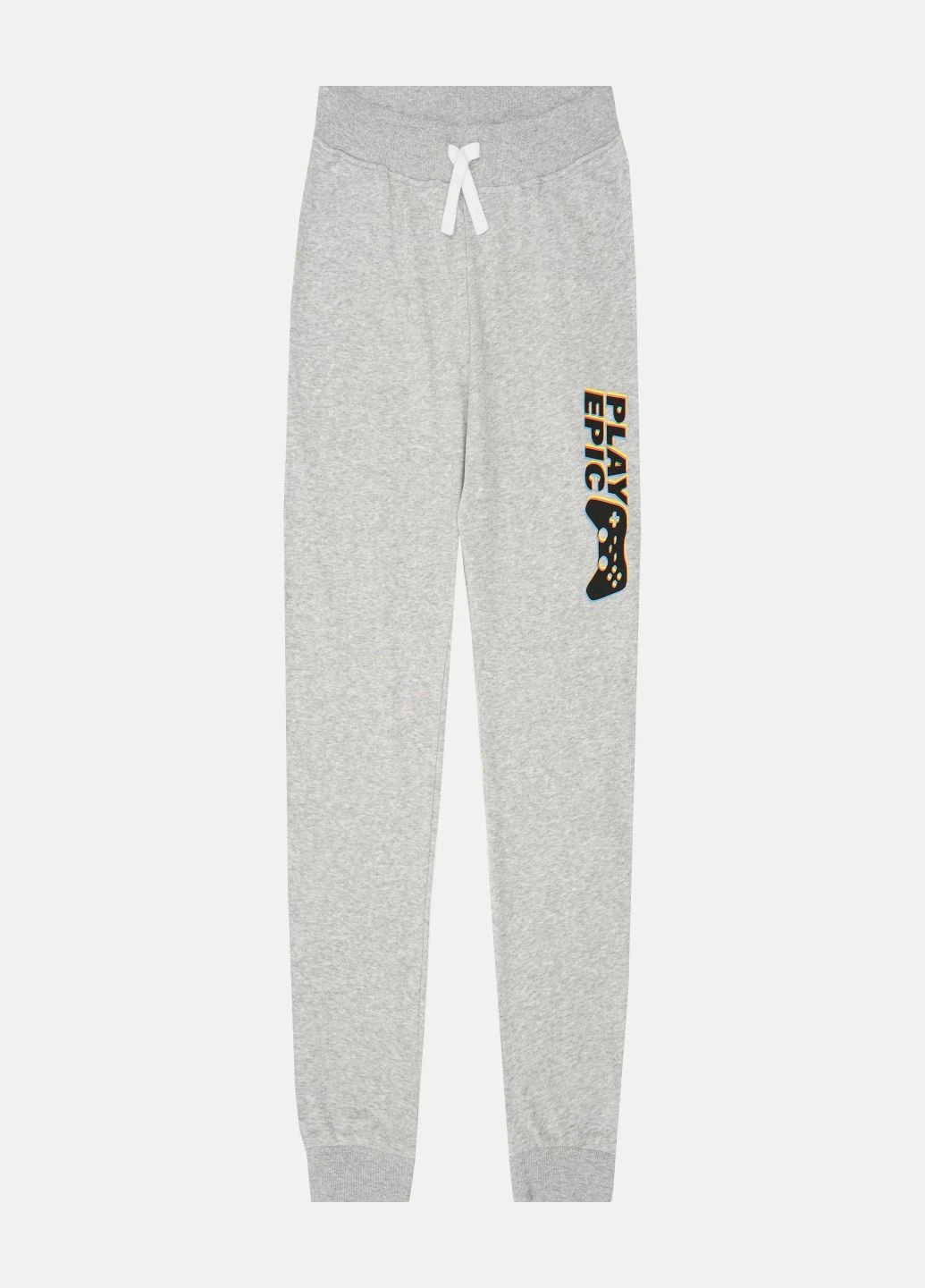 Серые спортивные демисезонные брюки H&M