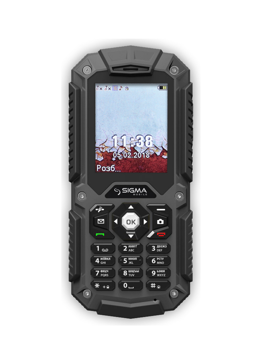 Мобильный телефон Sigma mobile x-treme pq67 (3g) black (4827798373729) (130940048)