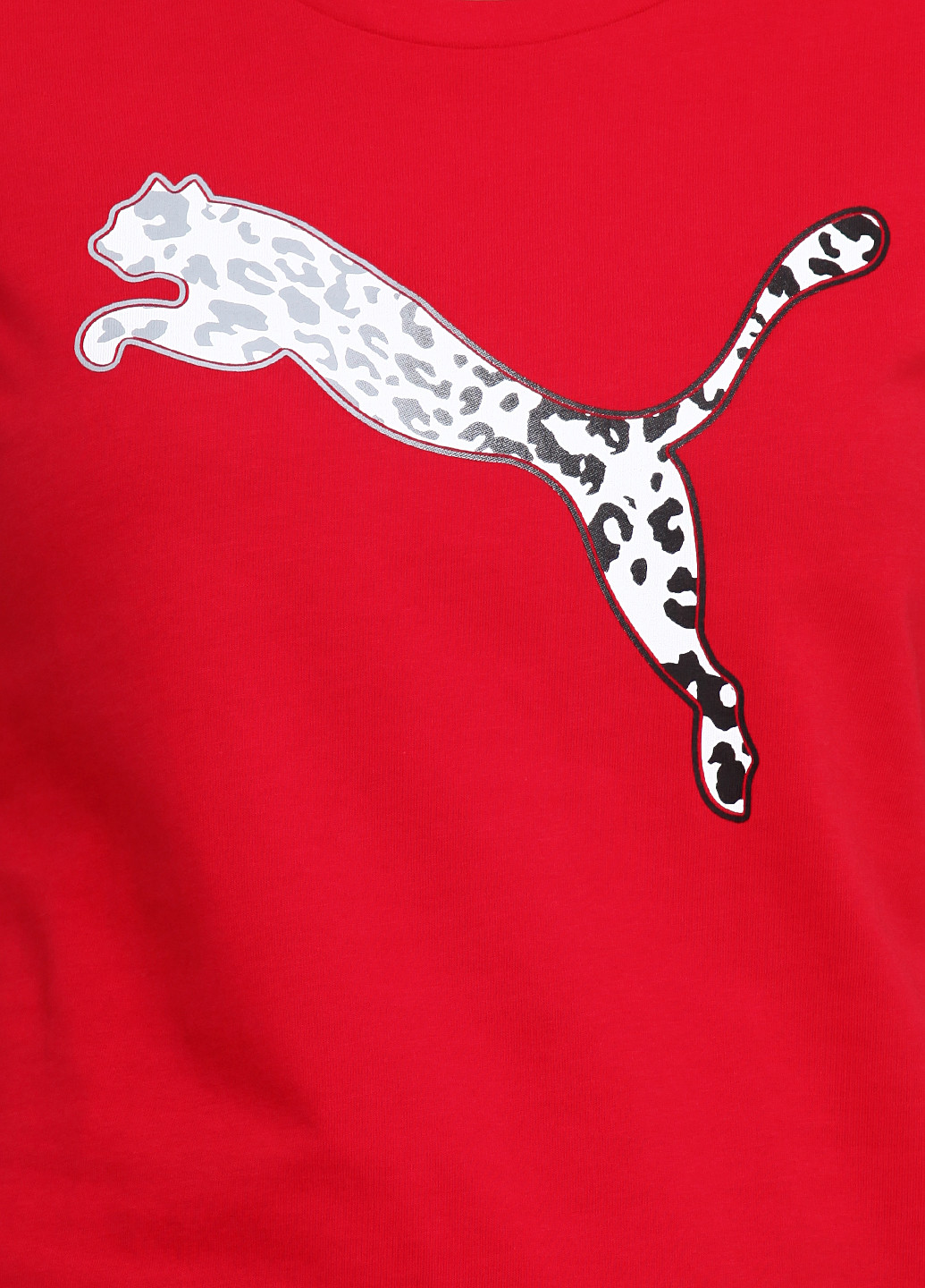 Красная всесезон футболка с коротким рукавом Puma