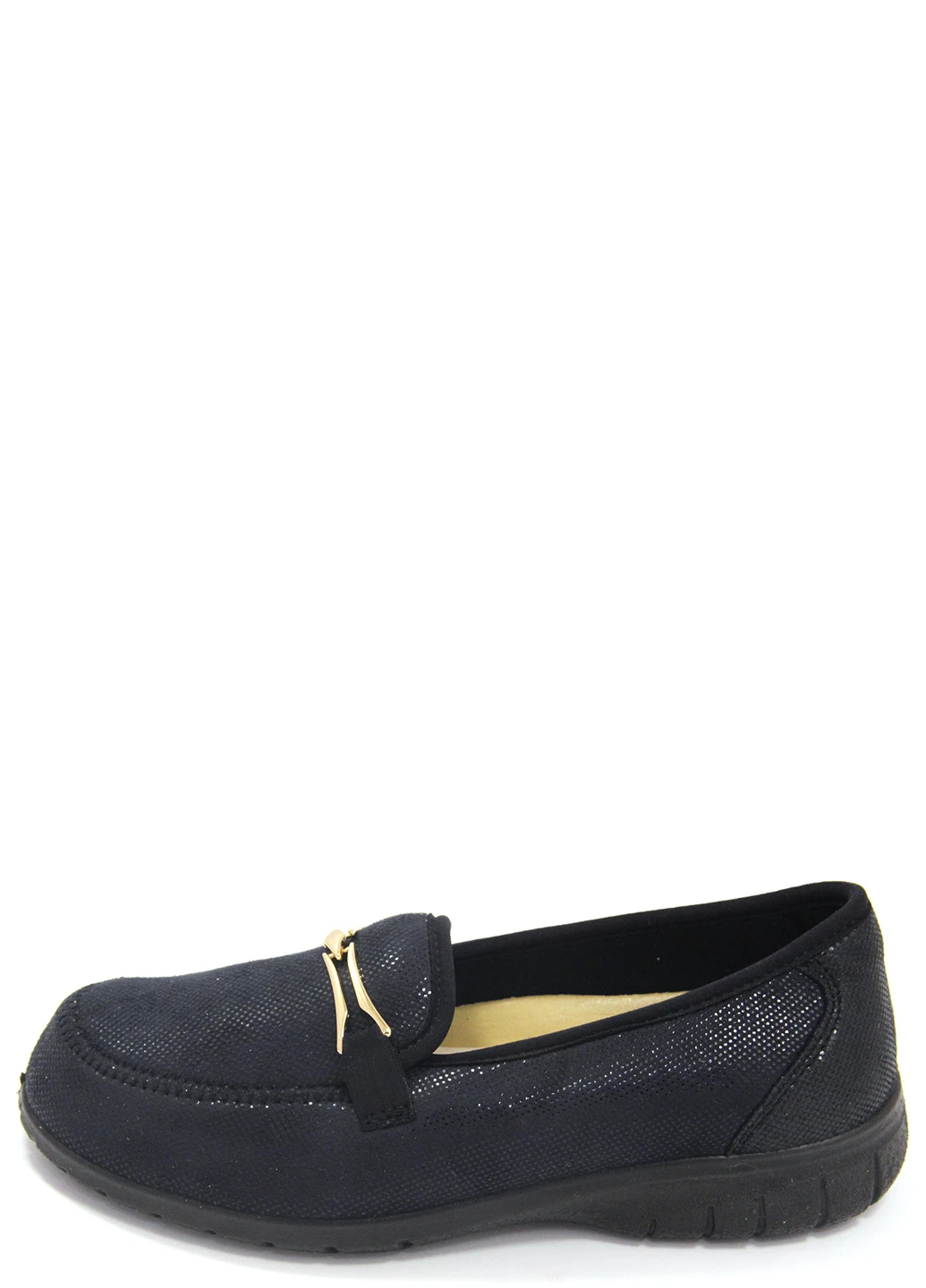 Синие женские лоферы Fischer Markenschuh однотонные
