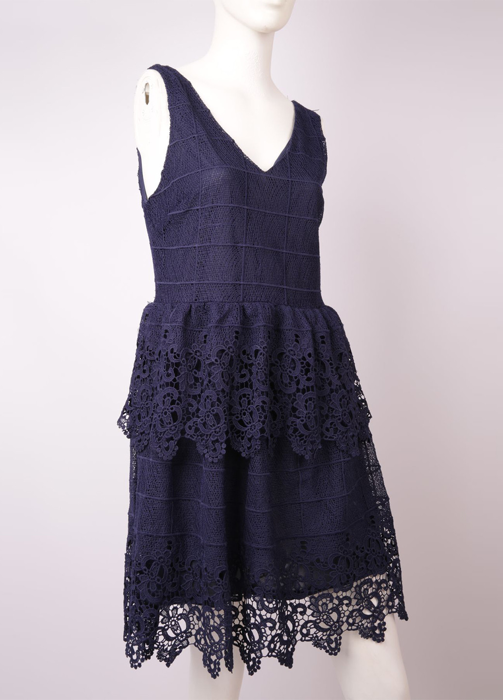 Синя кежуал сукня Asos однотонна