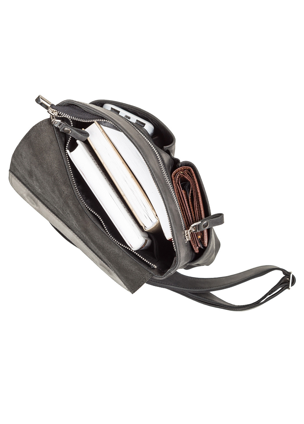 Чоловіча шкіряна сумка 25,5х23х4,5 см Shvigel (232990230)