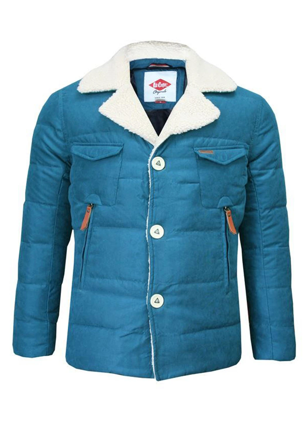 Бірюзова демісезонна куртка Lee Cooper