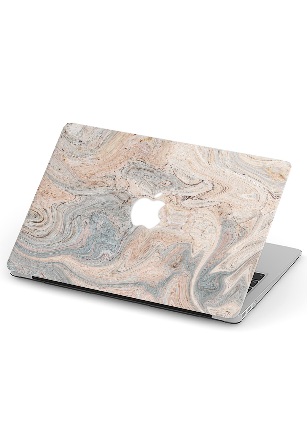 Чехол пластиковый для Apple MacBook Air 13 A1932 / A2179 / A2337 Пастельный мрамор (Pastel marble) (9656-2350) MobiPrint (218861760)