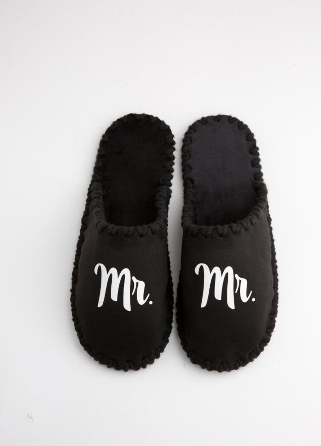 Черные тапочки Family Story