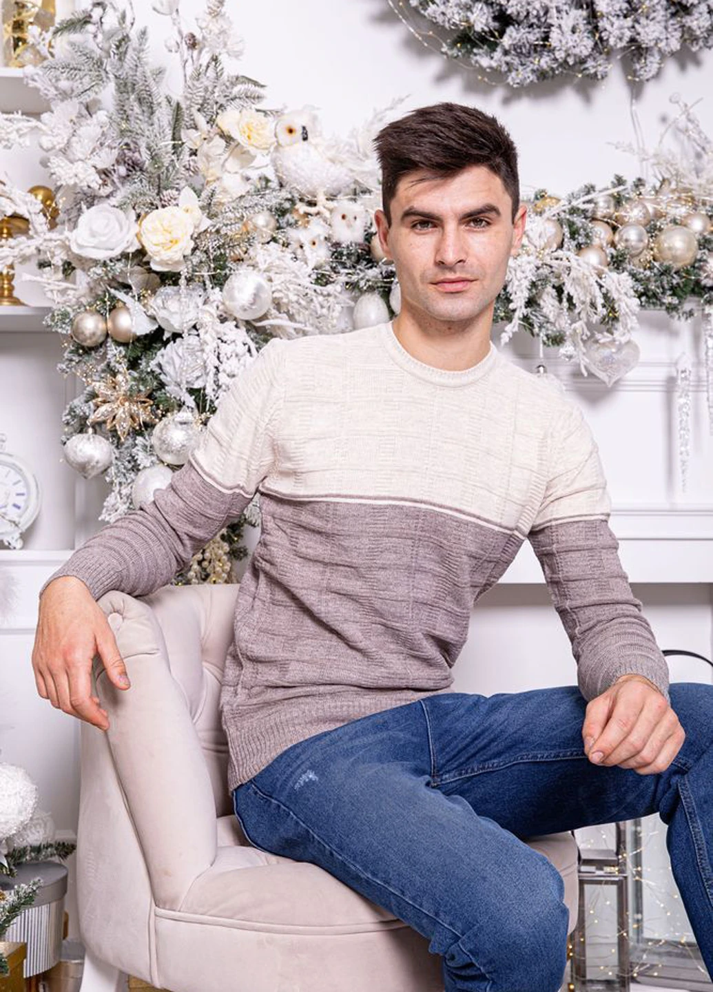 Бежевий демісезонний джемпер джемпер Ager