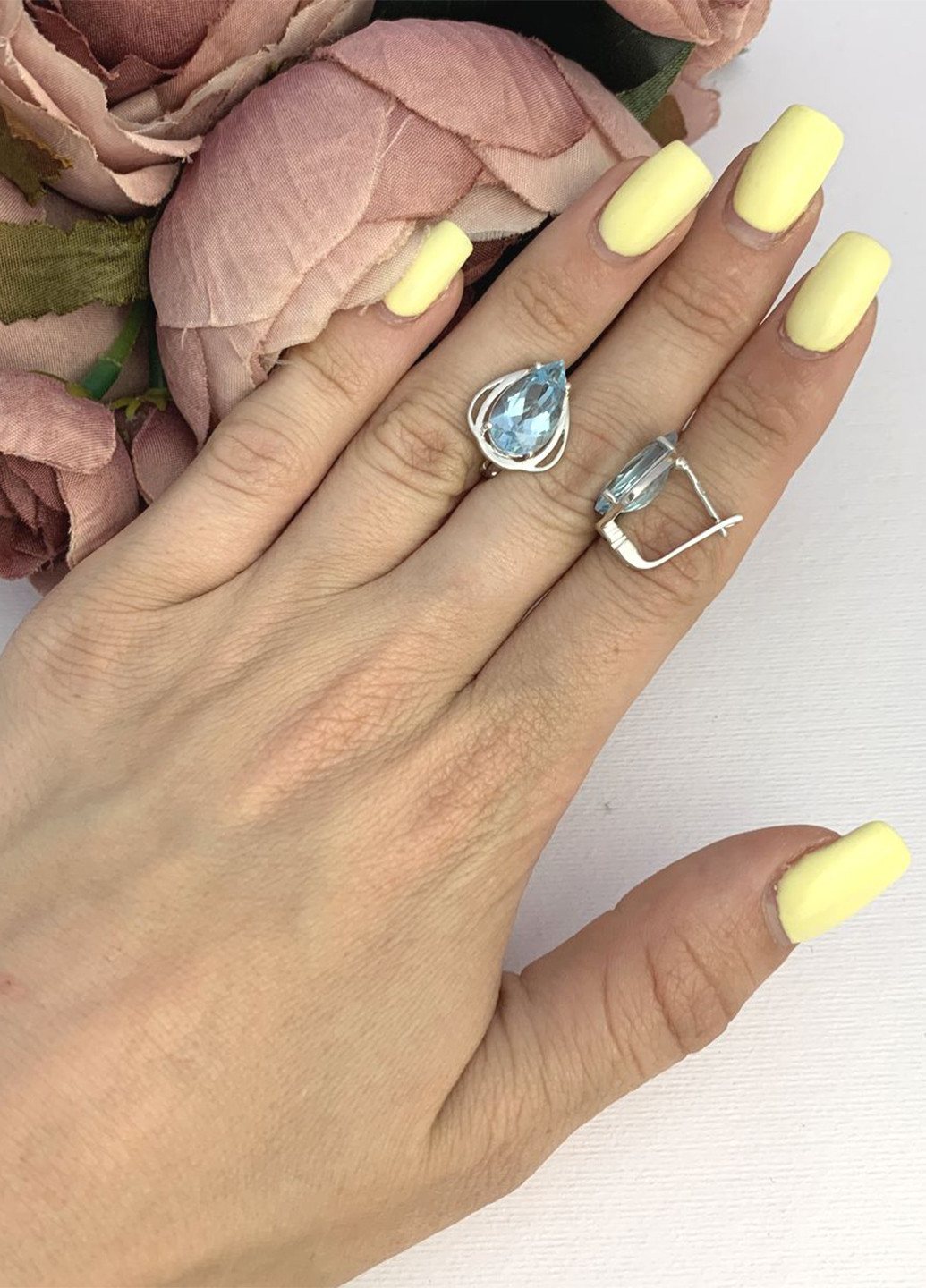 Серьги Silver Flame (233883916)